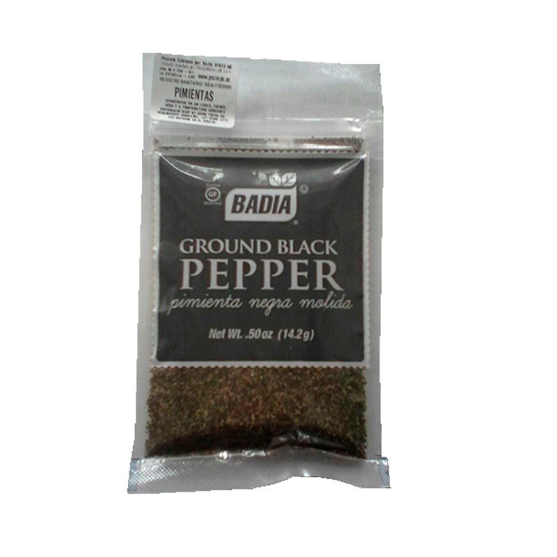 BADIA - Pimienta Negra Badia Sobre 14.2 g
