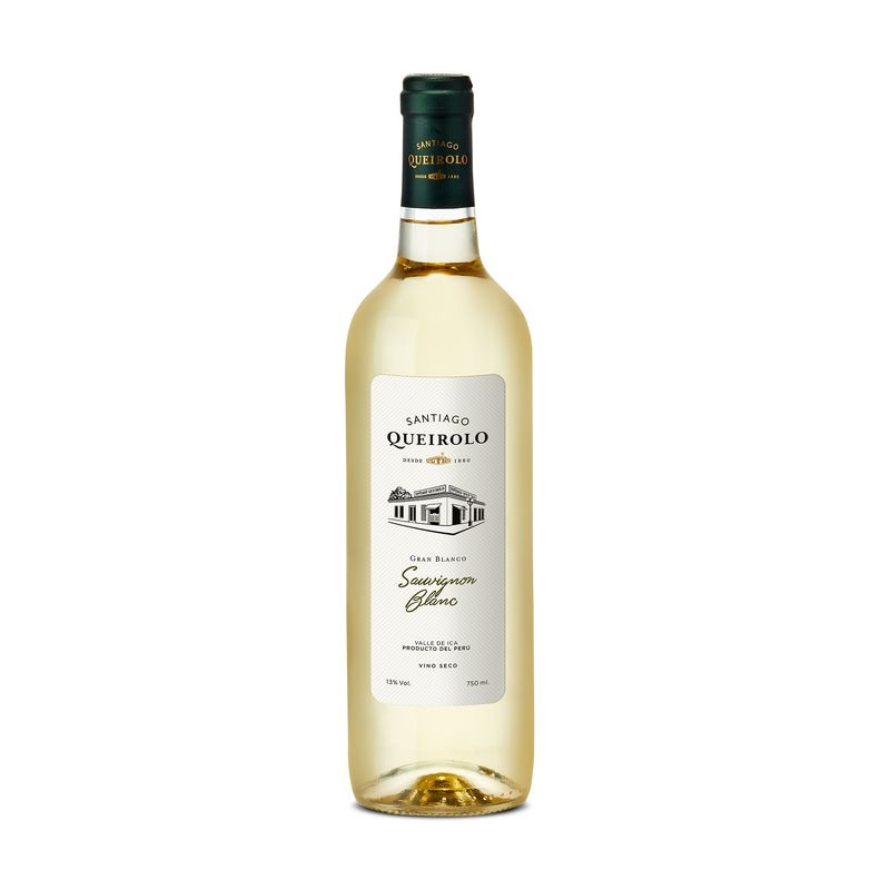SANTIAGO QUEIROLO - Vino Santiago Queirolo Blanco Botella 750 mL