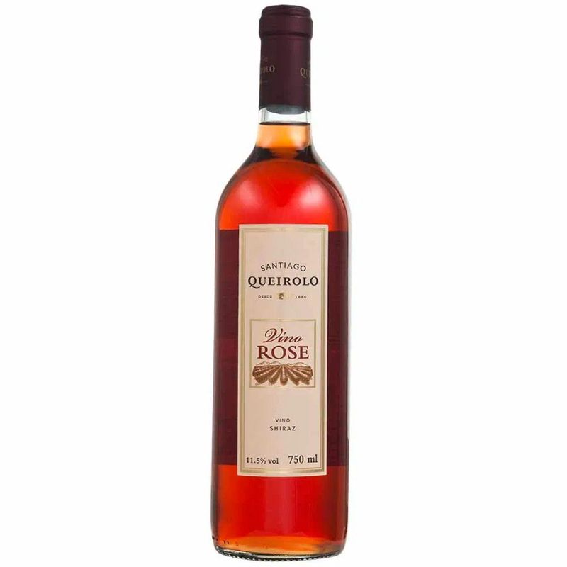SANTIAGO QUEIROLO - Vino Rosé Semiseco Santiago Queirolo Botella 750 mL
