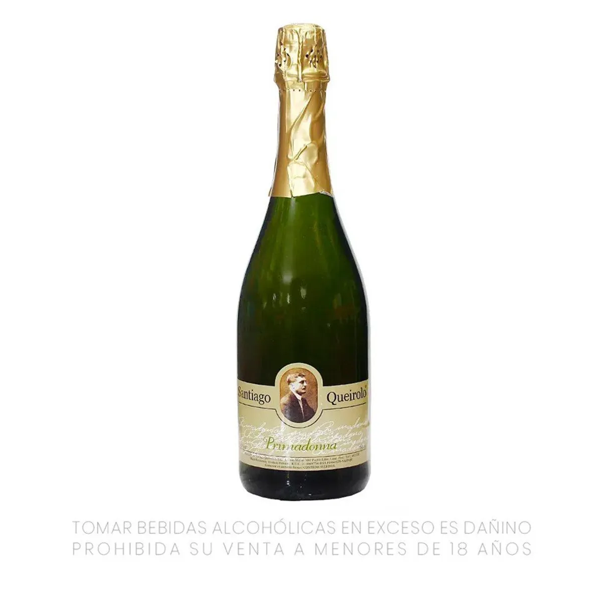 SANTIAGO QUEIROLO - Espumante Primadonna Santiago Queirolo Botella 750 mL