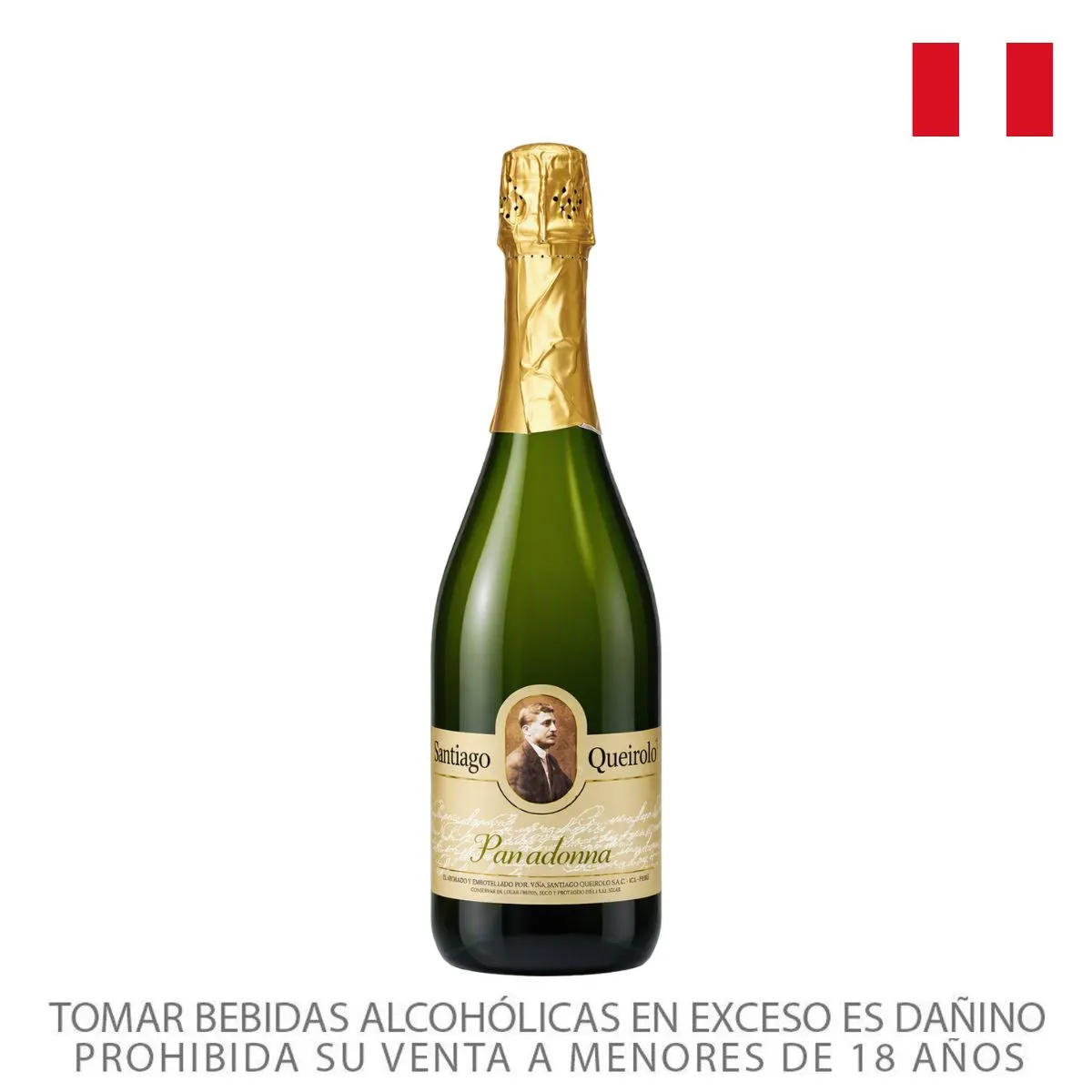 SANTIAGO QUEIROLO - Espumante Primadonna Santiago Queirolo Botella 750 mL