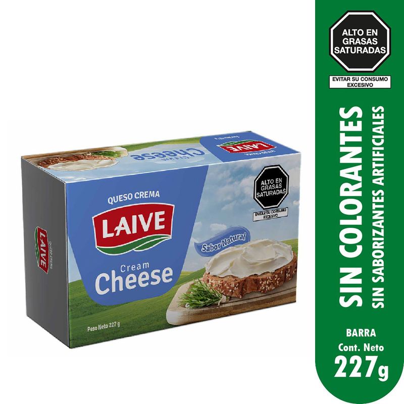 LAIVE - Queso Crema Natural Laive 227 G