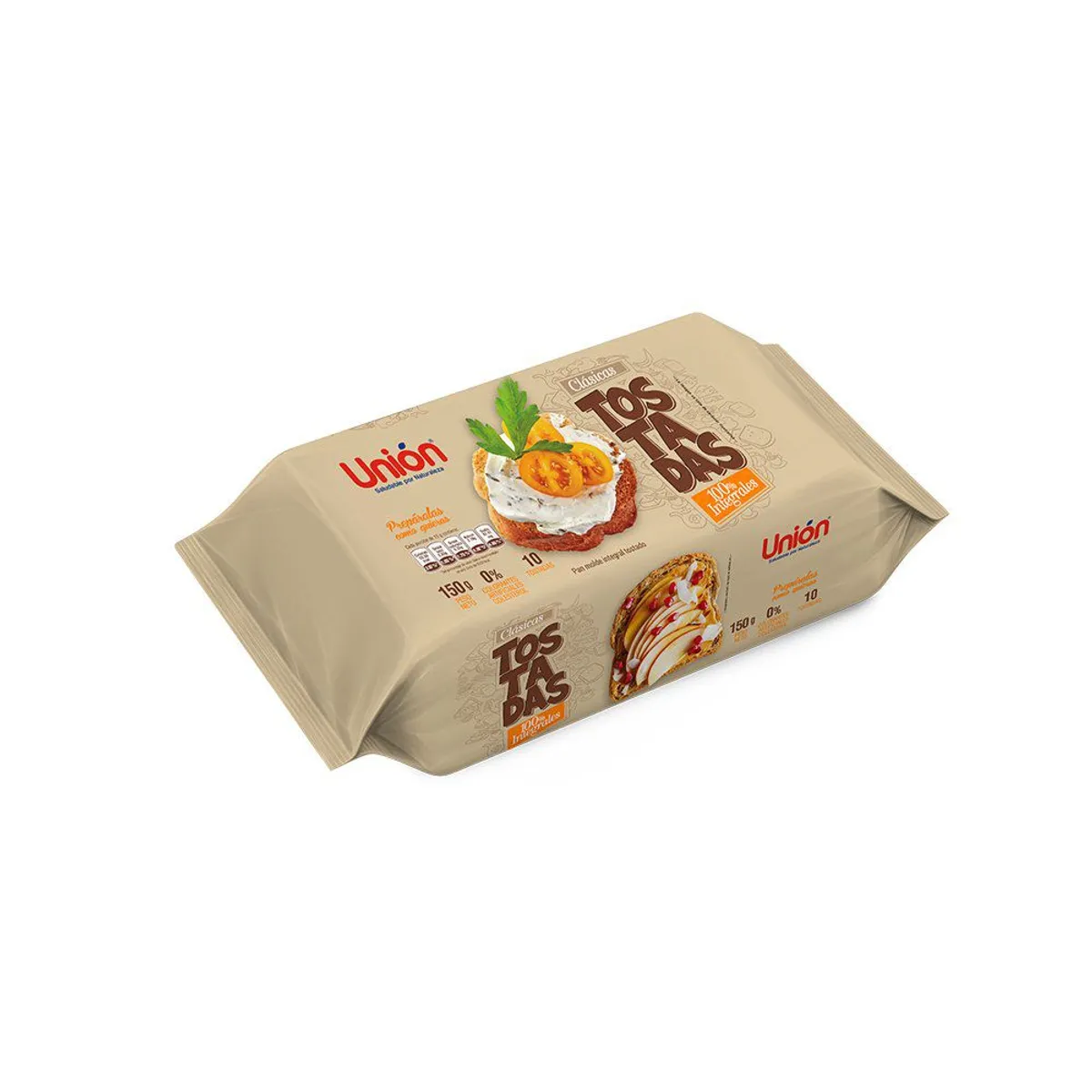 UNION - Tostadas Integrales Unión Bolsa 150 g