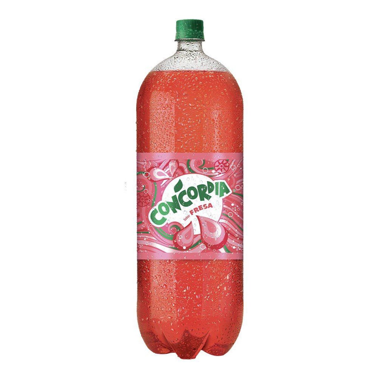 CONCORDIA - Gaseosa Concordia Sabor Fresa Botella 3 L