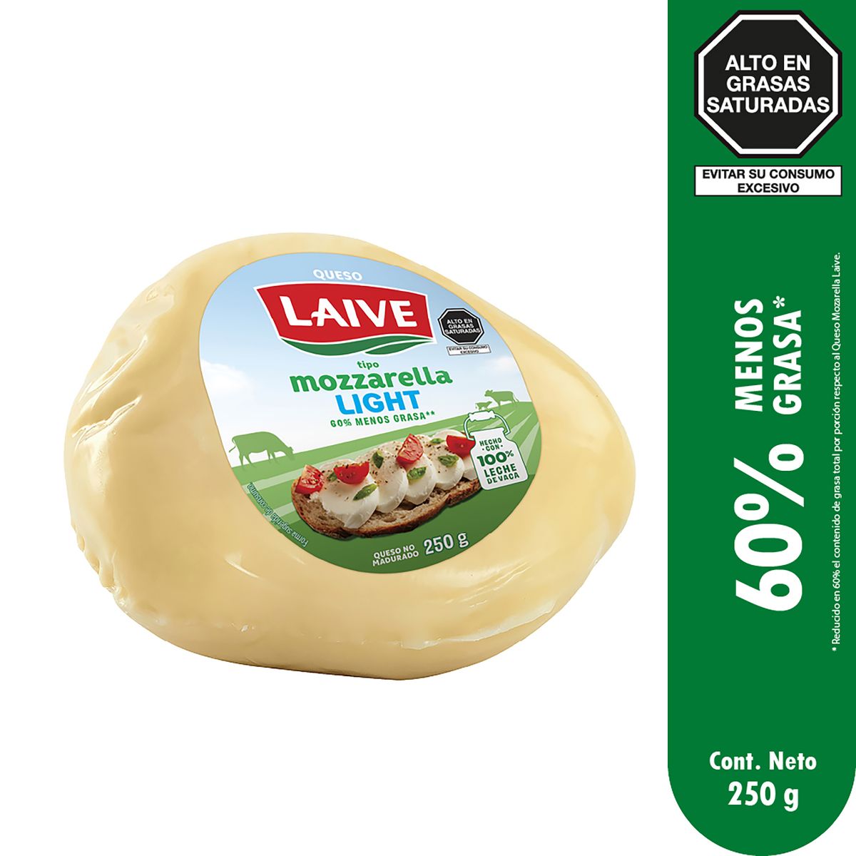 LAIVE - Queso Mozarella Laive Sbelt Empaque 250 g