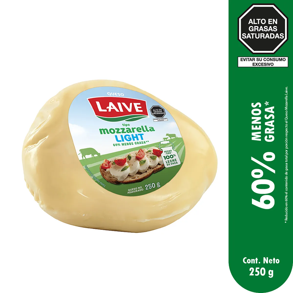 LAIVE - Queso Mozarella Laive Sbelt Empaque 250 g