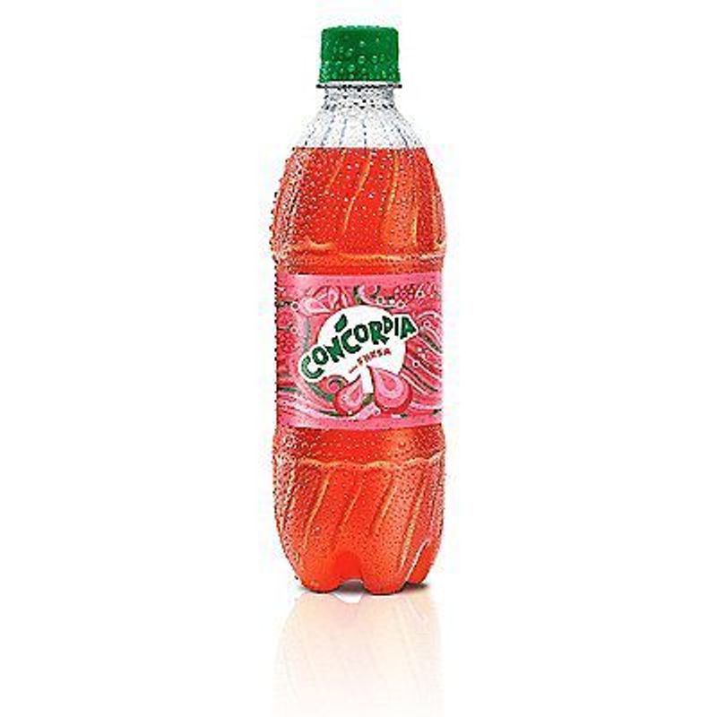 CONCORDIA - Gaseosa Concordia Sabor Fresa Botella 500 mL