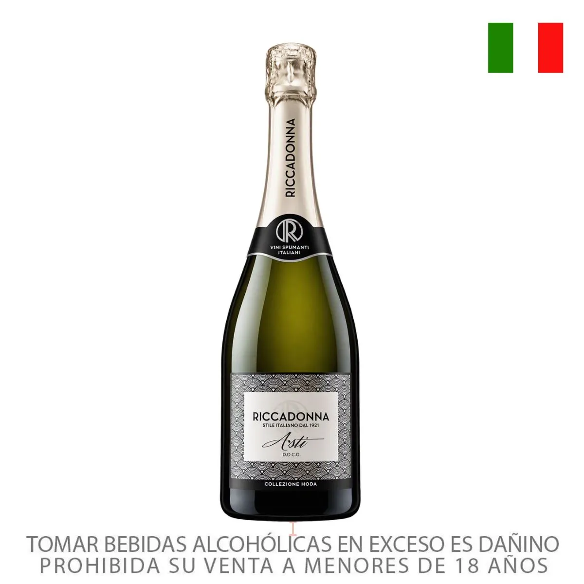 RICCADONNA - Asti Espumante Dulce Riccadonna Botella 750 mL