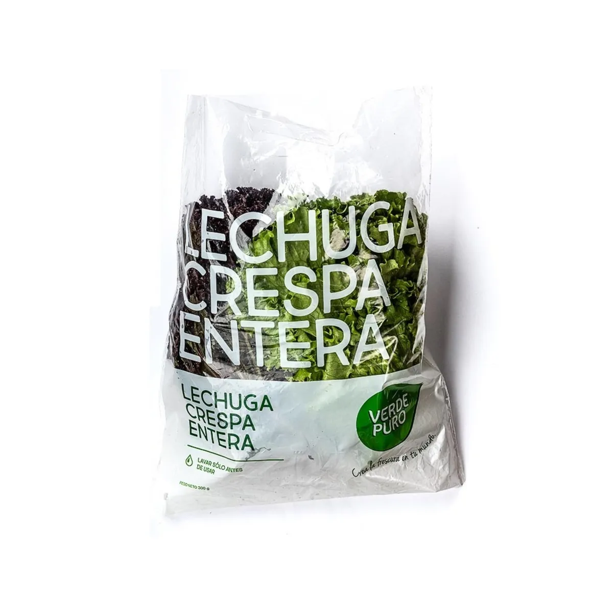 VERDE PURO - Lechuga Verde Puro x 300 g