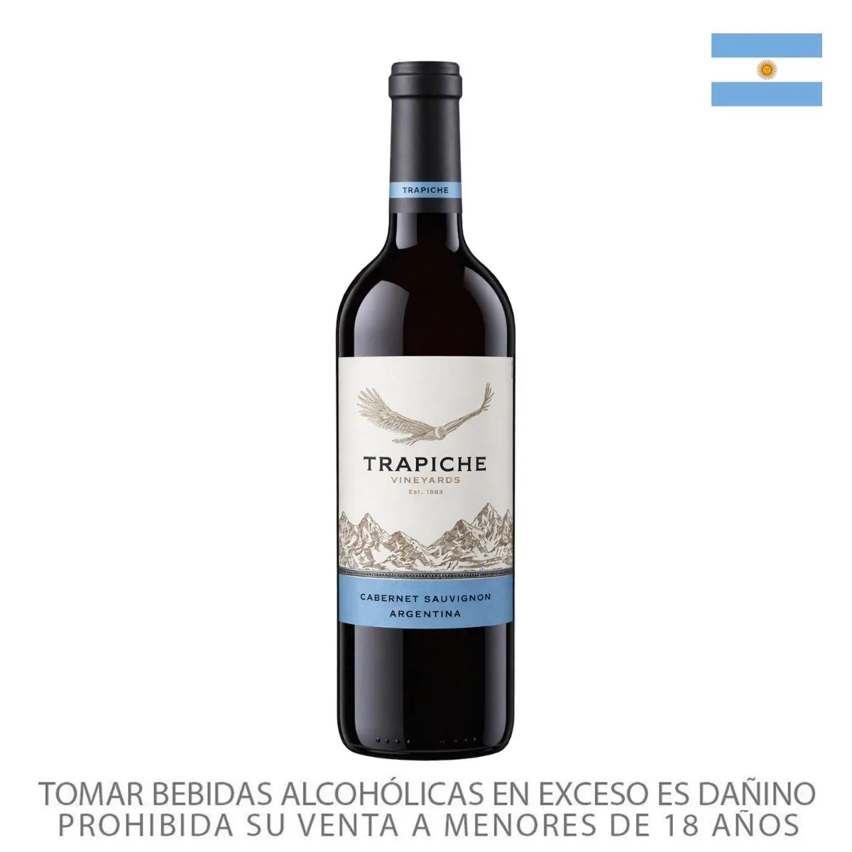 TRAPICHE - Vino Trapiche Vineyards Cabernet Sauvignon Botella 750 mL