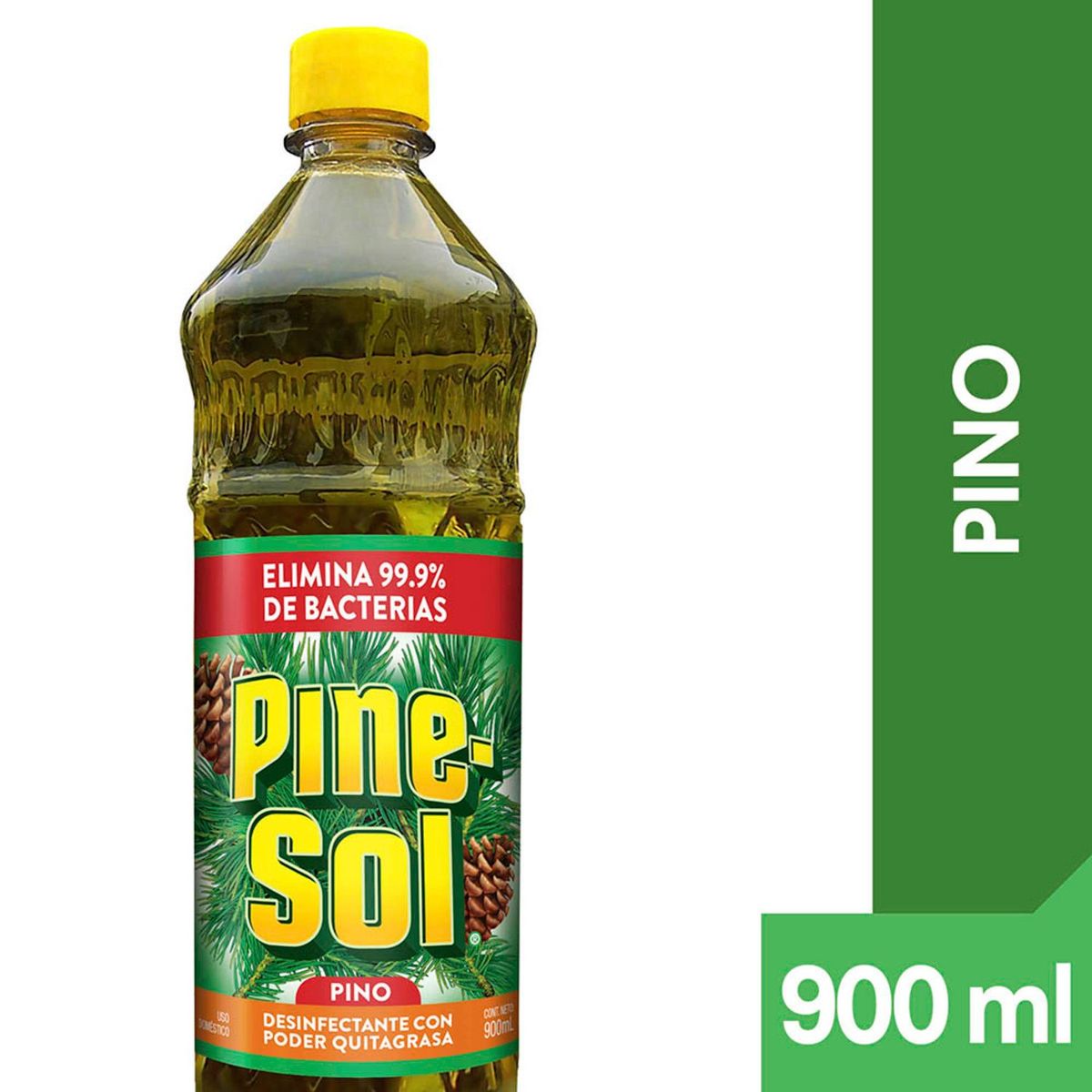 PINESOL - Desinfectante Pinesol Pino Botella 900 mL