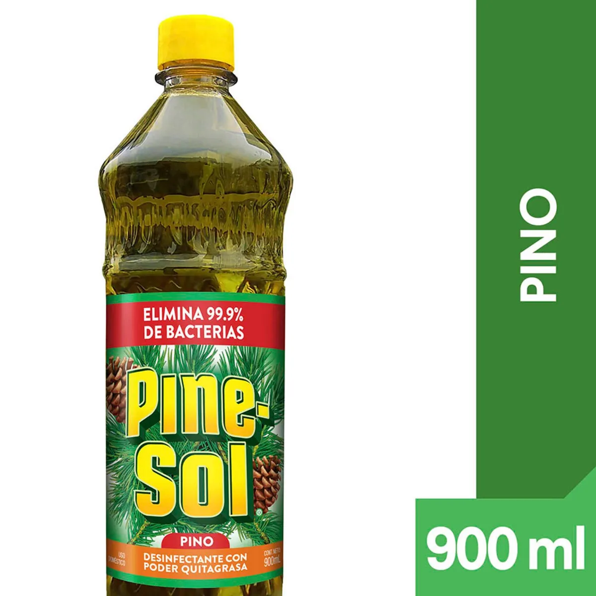 PINESOL - Desinfectante Pinesol Pino Botella 900 mL