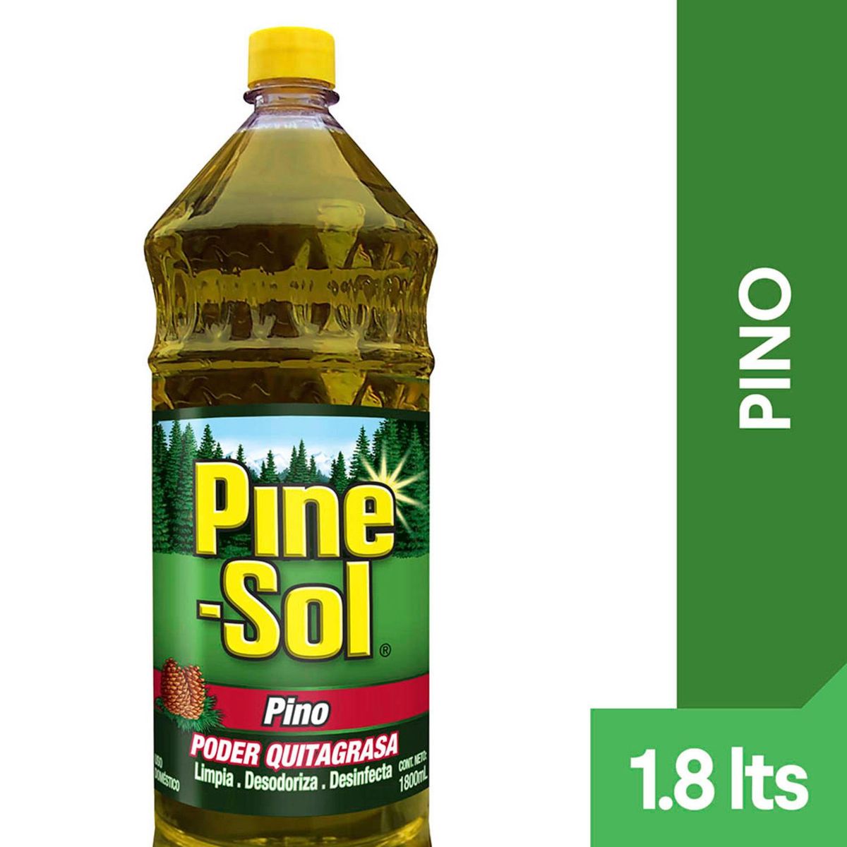 PINESOL - Desinfectante Pinesol Pino Botella 1.8 L