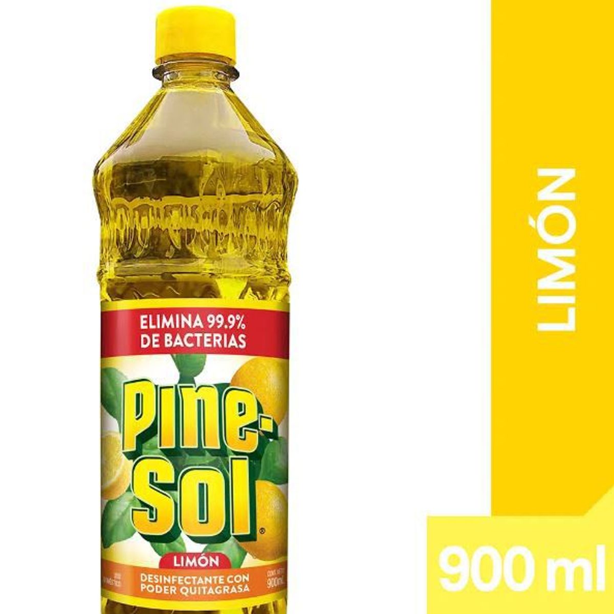PINESOL - Desinfectante Pinesol Limón Botella 900 mL