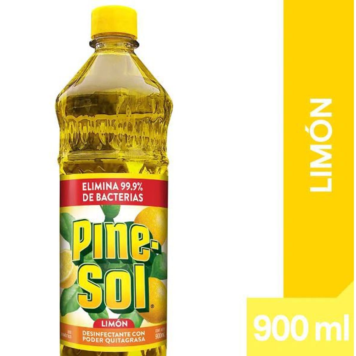 PINESOL - Desinfectante Pinesol Limón Botella 900 mL