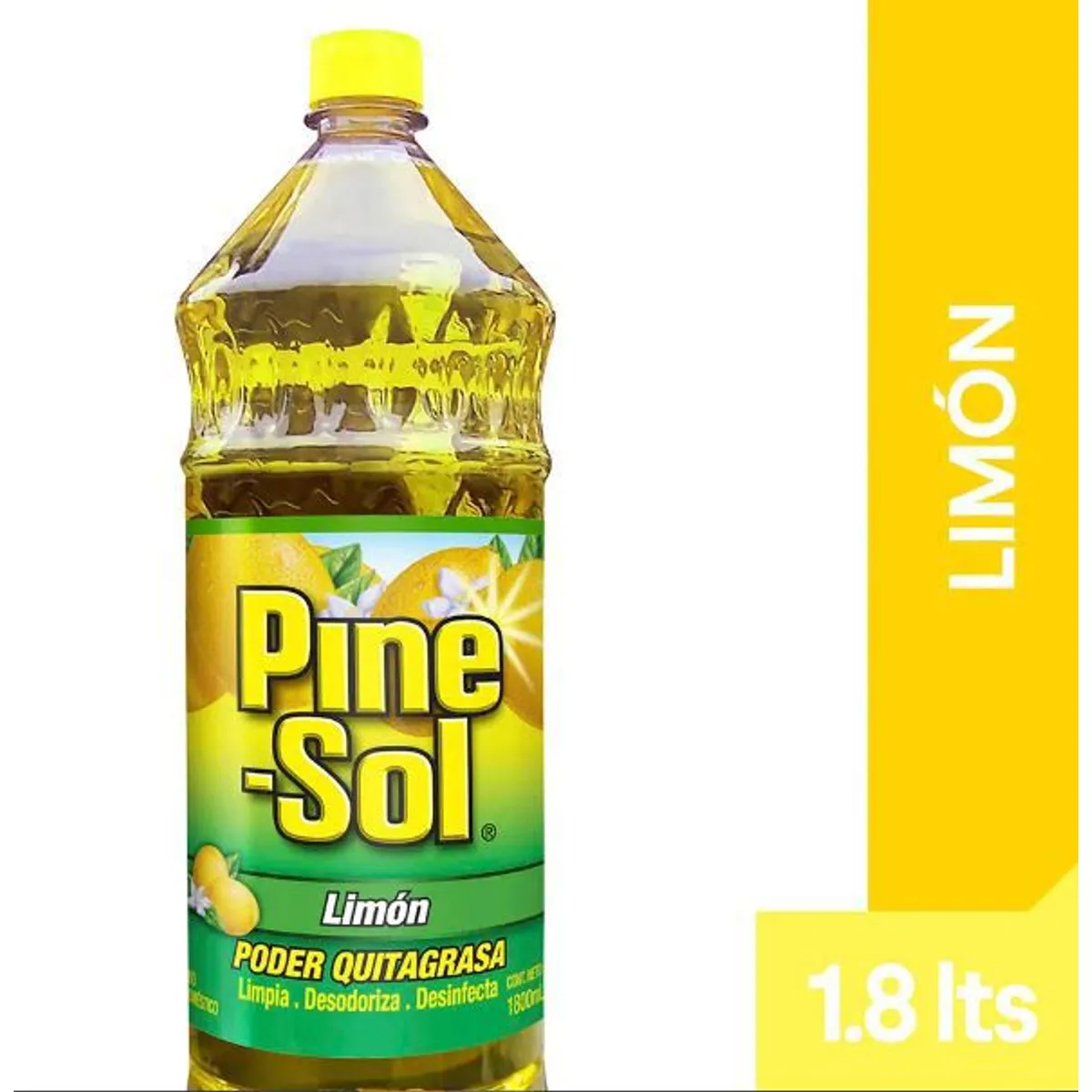 PINESOL - Desinfectante Pinesol Limón Botella 1.8 L