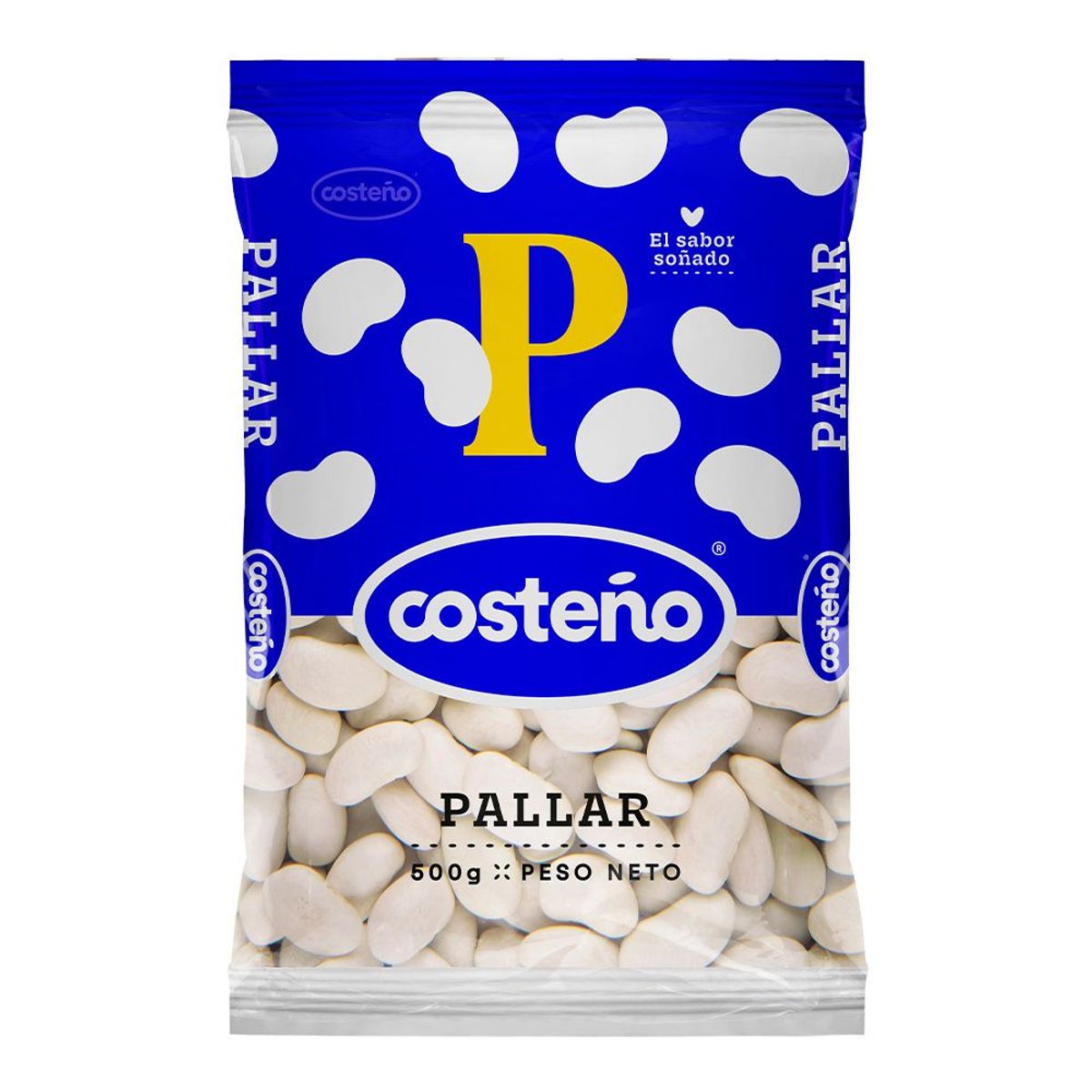COSTENO - Pallar Menestra Costeño Bolsa 500 g