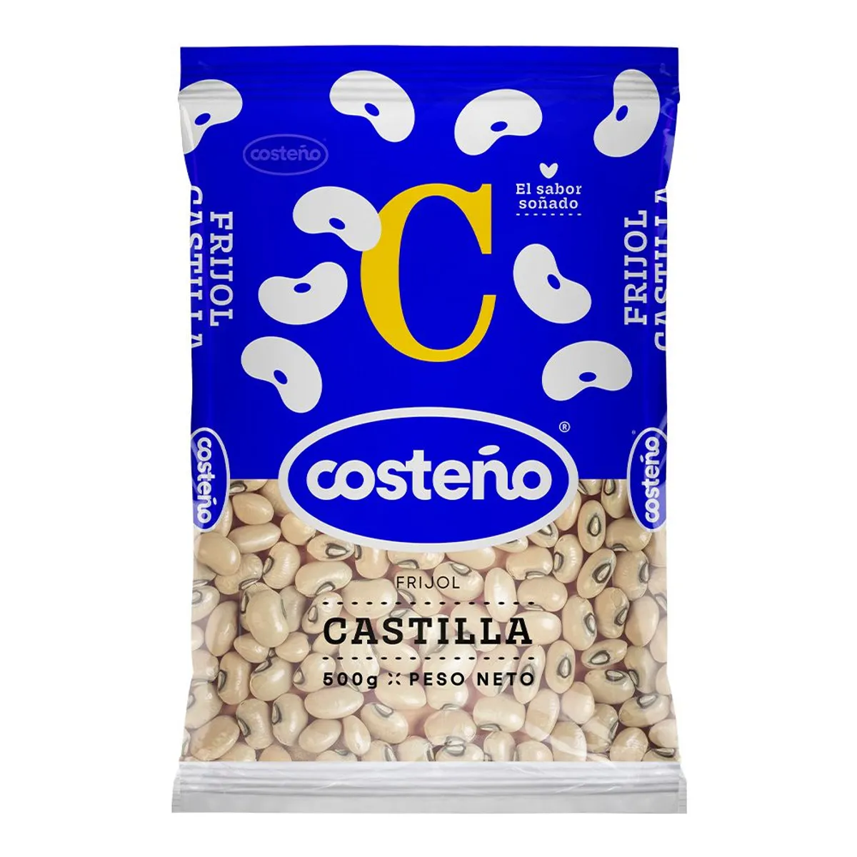 COSTENO - Frijol Castilla Menestra Costeño Bolsa 500 g