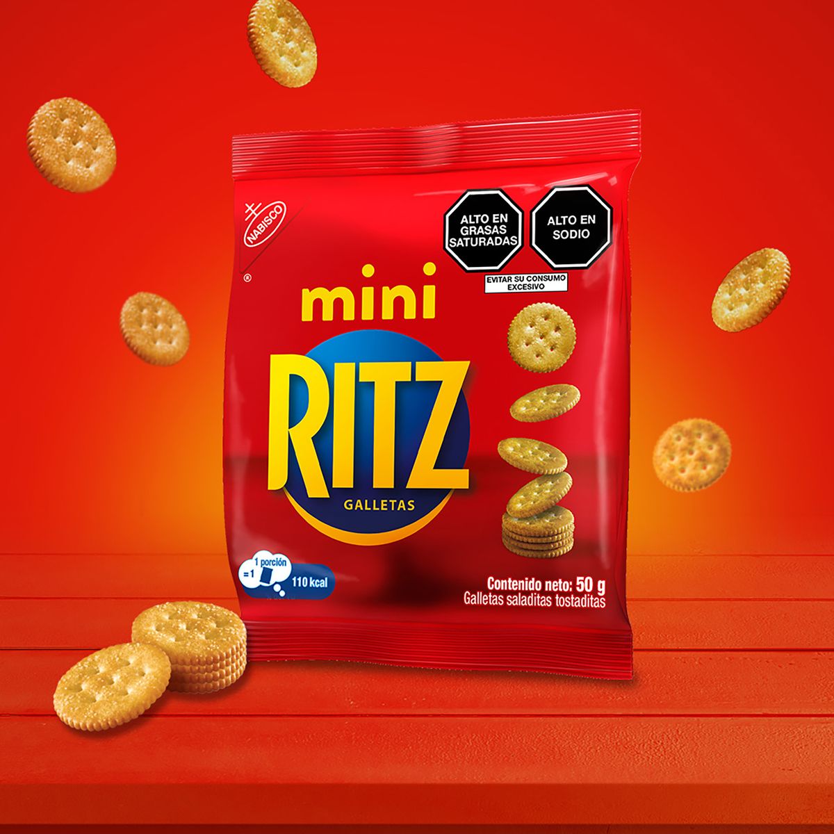 RITZ - Galletas Mini Ritz Bolsa 50 g