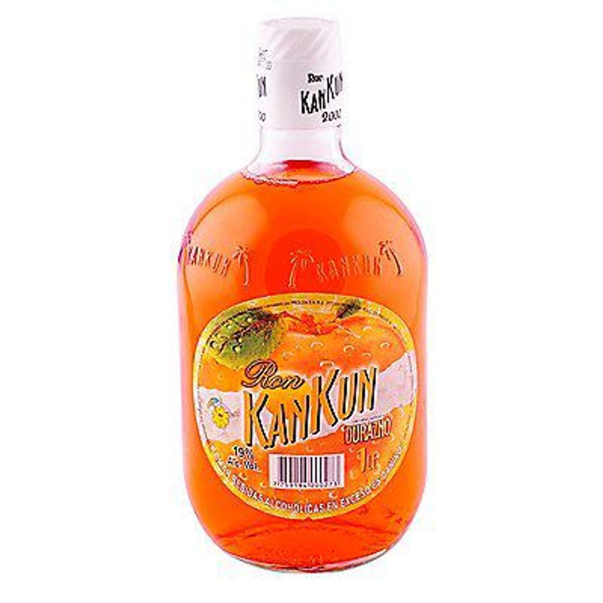 KAN KUN - Ron Kan Kun Durazno Botella 1 L