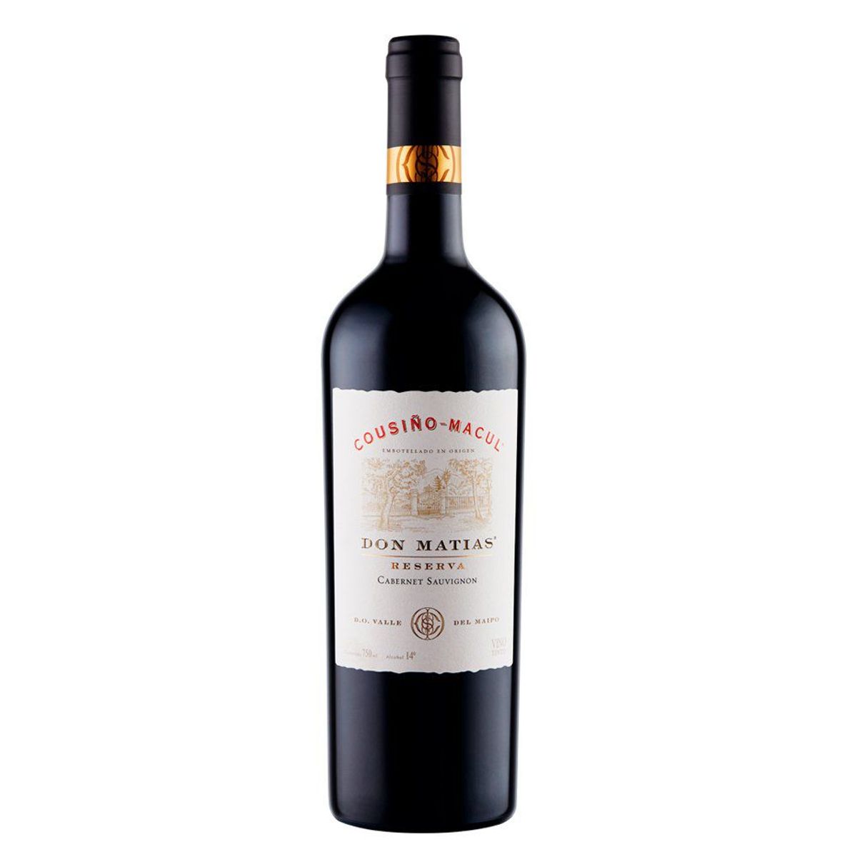 COUSINO MACUL - Vino Cousiño Macul Don Matías Cabernet Sauvignon Botella 750 mL
