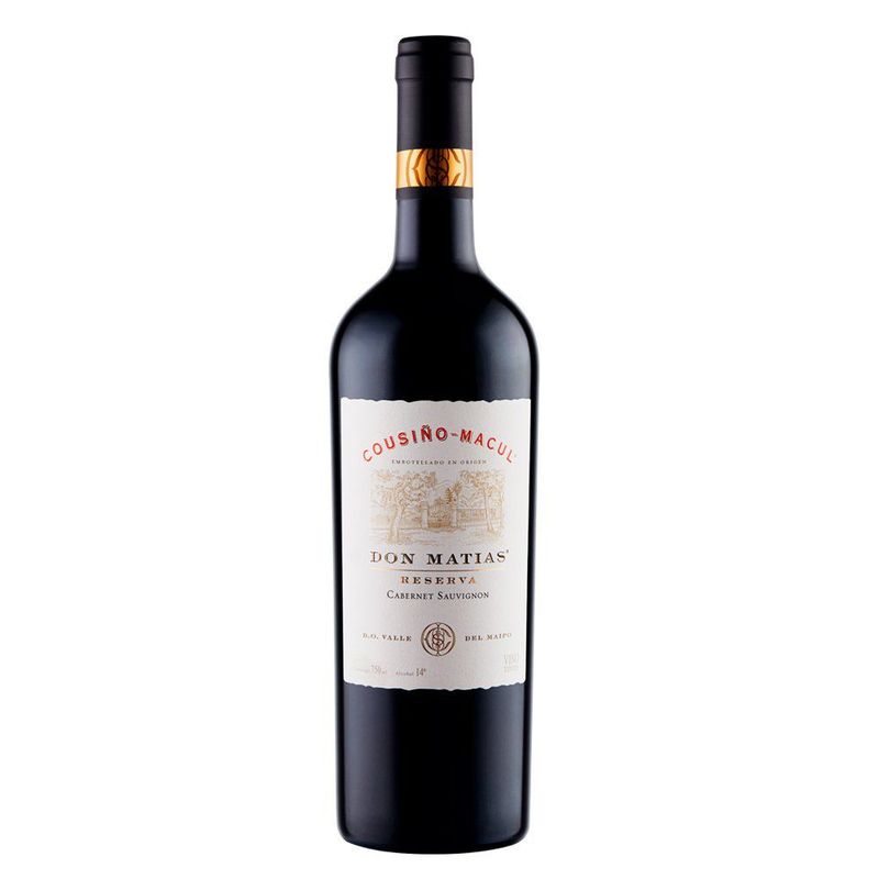 COUSINO MACUL - Vino Cabernet Sauvignon Don Matías Cousiño Macul Botella 750 mL