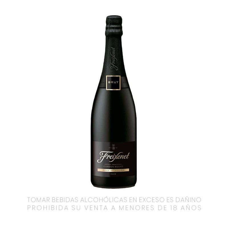 FREIXENET - Vino Freixenet Gran Selección Cordón Negro Botella 750 mL