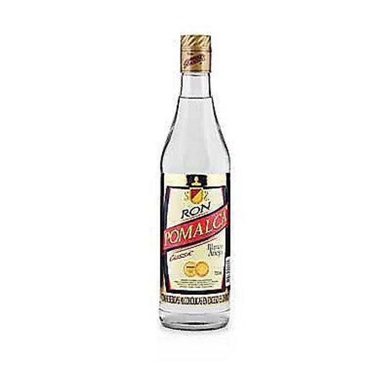 POMALCA - Ron Blanco Añejo Pomalca Botella 750 mL