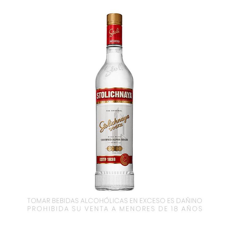 STOLICHNAYA - Vodka Stolichnaya 40° 750 mL