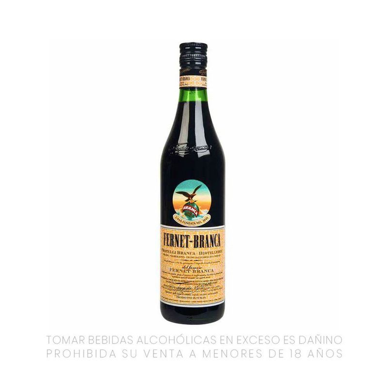 FERNET - Licor Amargo Aroma a Menta 750 mL