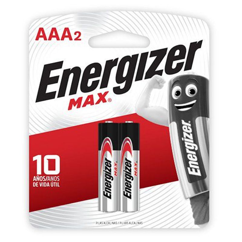 ENERGIZER - Pilas Alcalinas Aaa X2Un