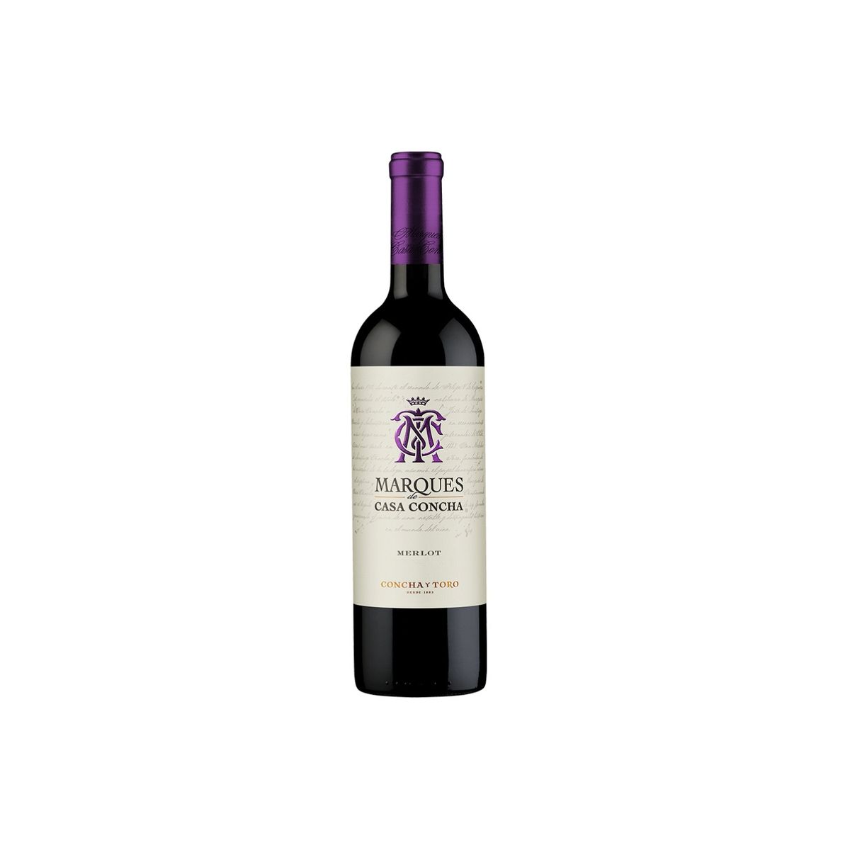 MARQUES DE CASA CONCHA - Vino Merlot Marques de Casa Concha Botella 750 mL