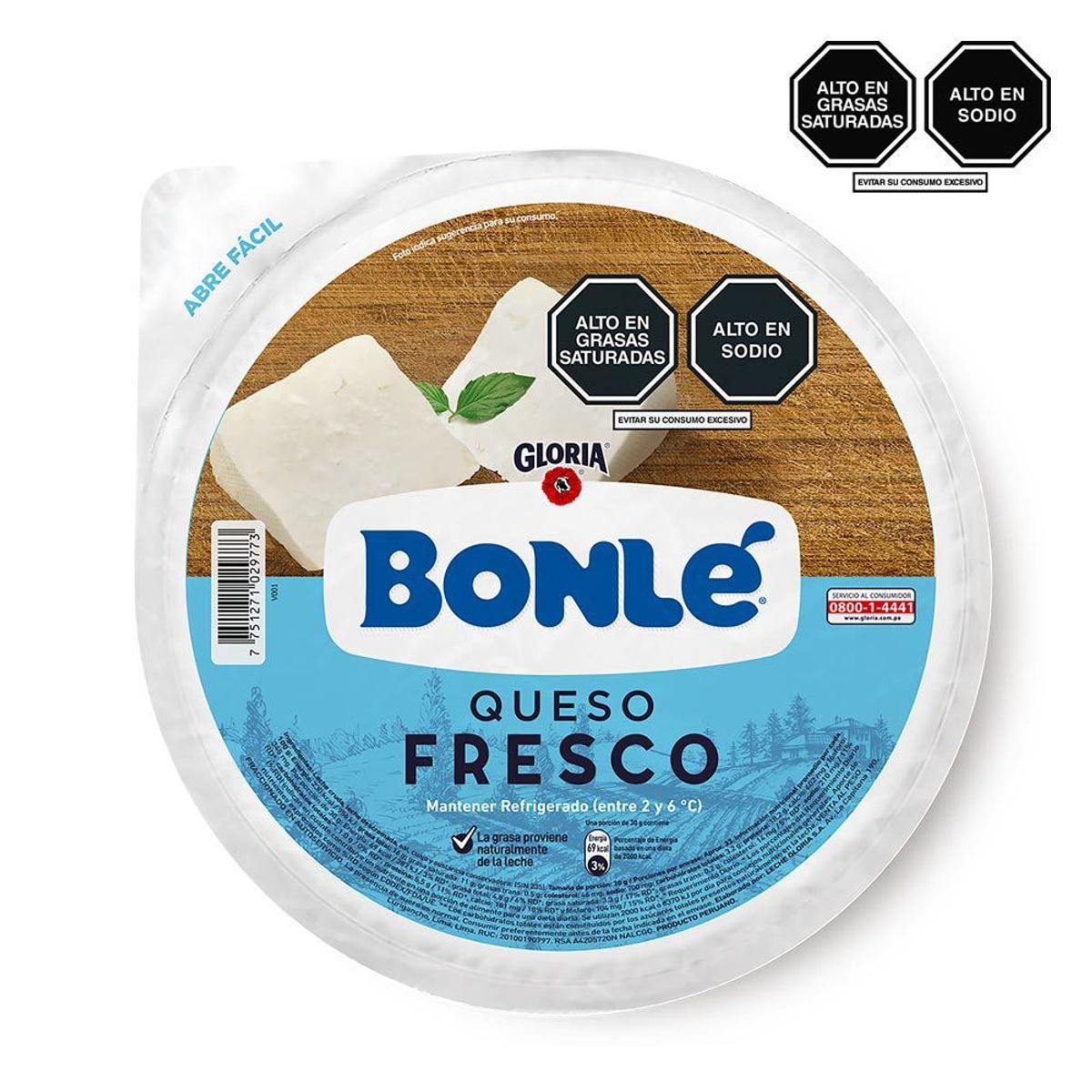 BONLE - Queso Fresco Bonlé Molde x Kg