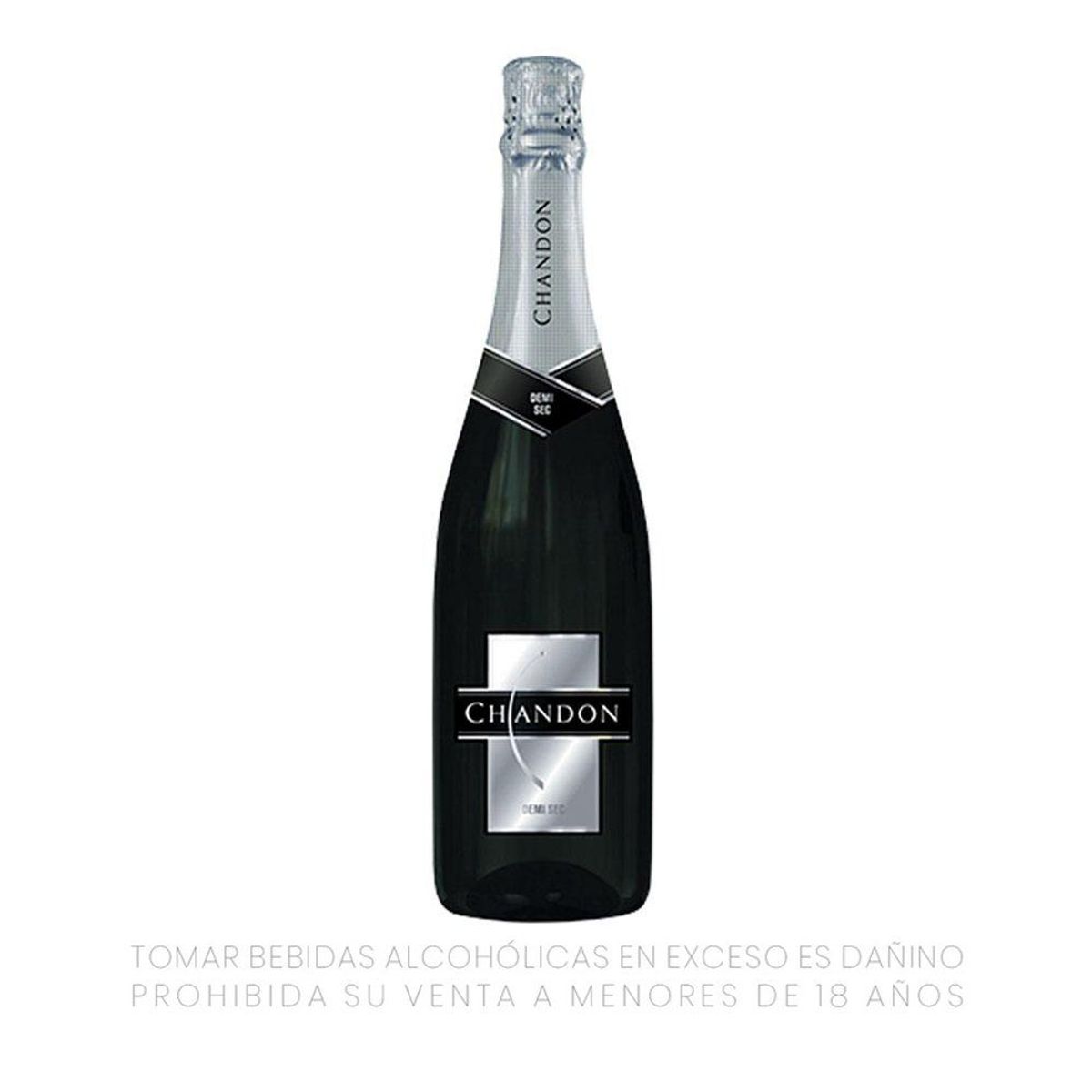 CHANDON - Espumante Chandon Demi Sec Botella 750 mL