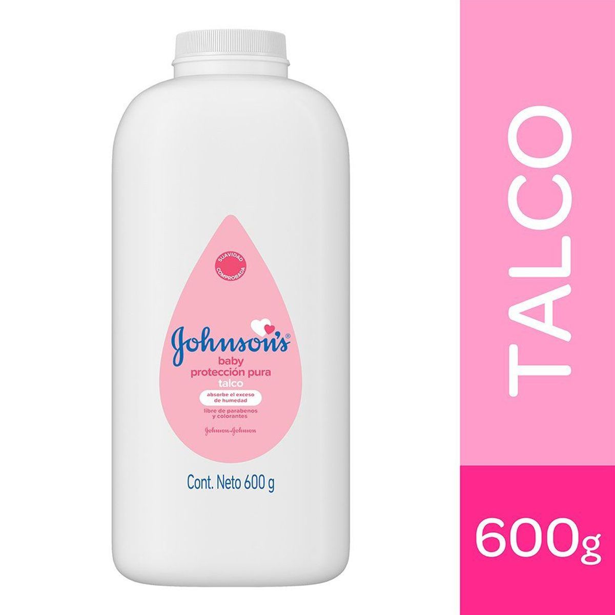 JOHNSONS BABY - Talco Johnsons Baby Original Envase 600 g