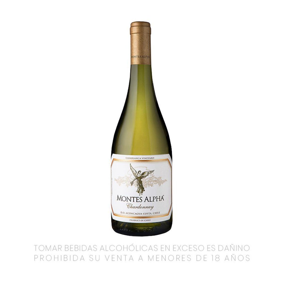 MONTES - Vino Montes Alpha Chardonnay Botella 750 mL