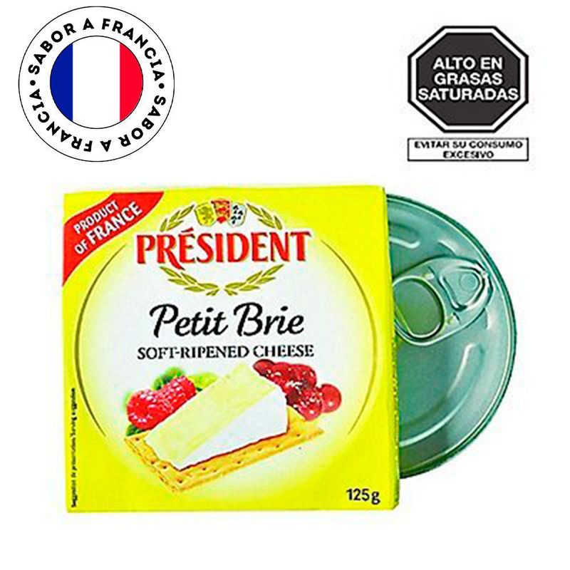 PRESIDENT - Queso Brie President Caja 125 g