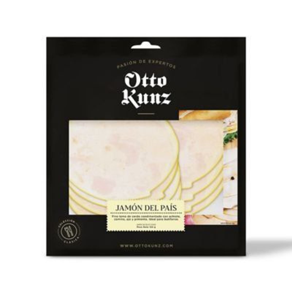 OTTO KUNZ - Jamón del País Otto Kunz Empaque 150 g