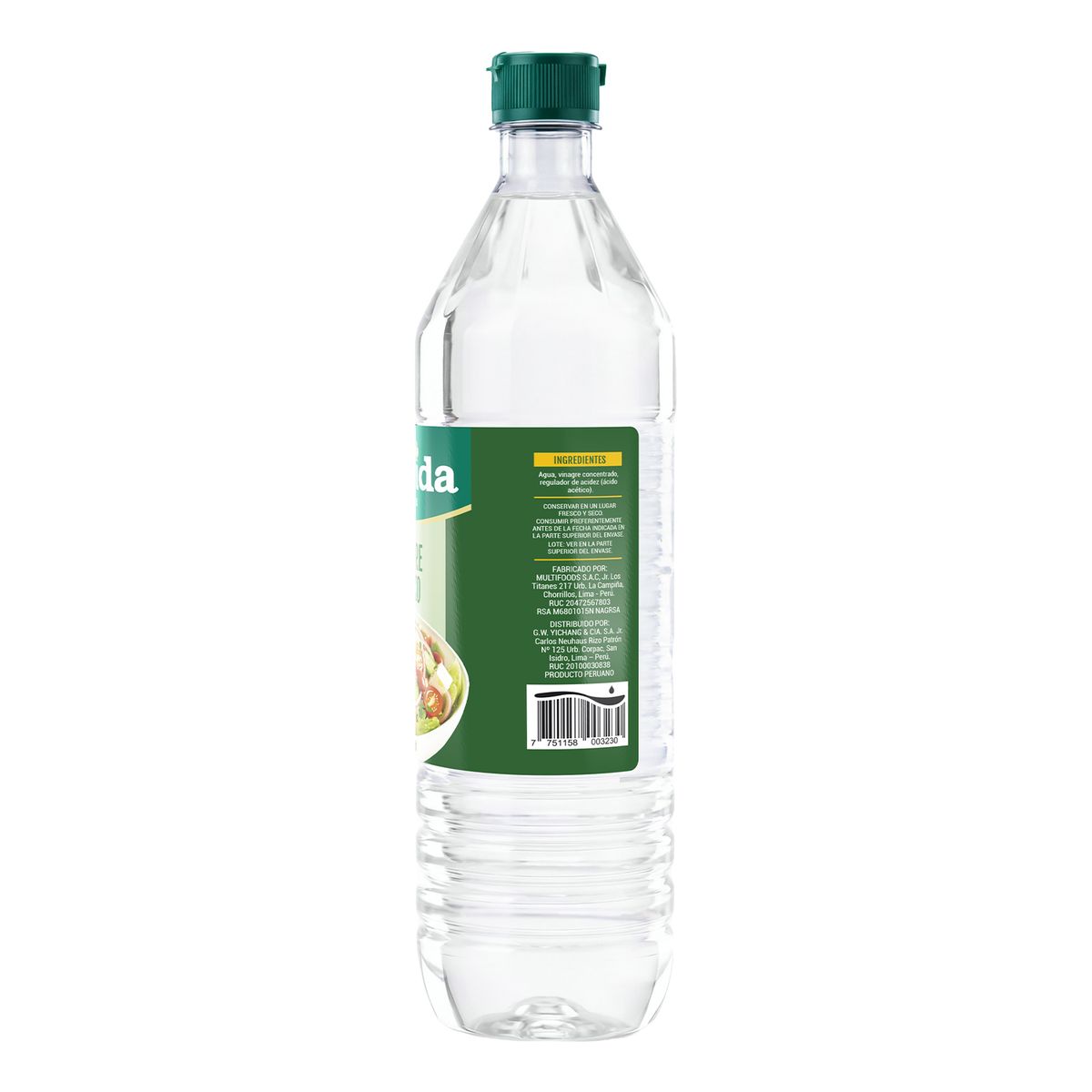 FLORIDA - Vinagre de Vino Blanco Florida Botella 625 mL