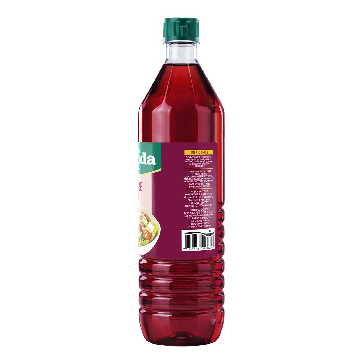 FLORIDA - Vinagre Tinto Florida Botella 625 mL