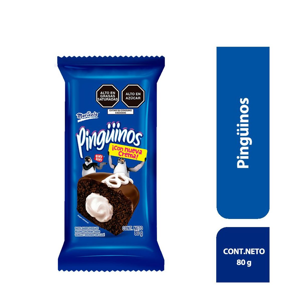 MARINELA - Pingüino Marinela Bolsa 80 g