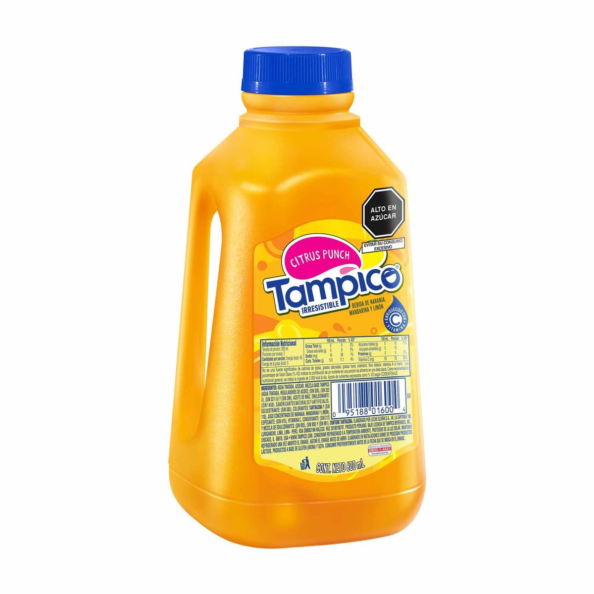 TAMPICO - Bebida Tampico Citrus Punch Botella 600 mL