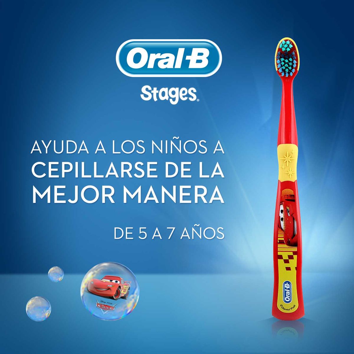 ORAL B - Cepillo de Dientes Oral-B Stages Princess / Toy Story 3+ Años