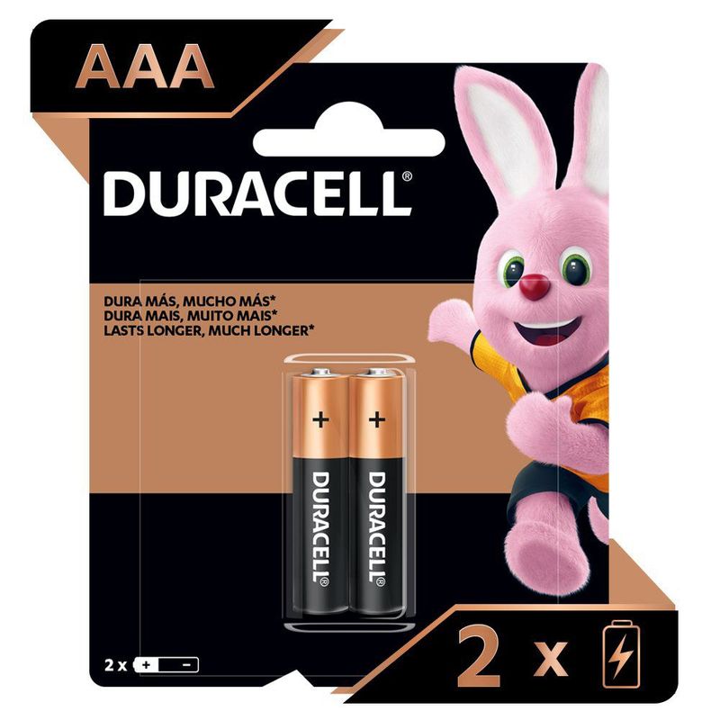 DURACELL - Pilas Alcalinas Aaa X2Un