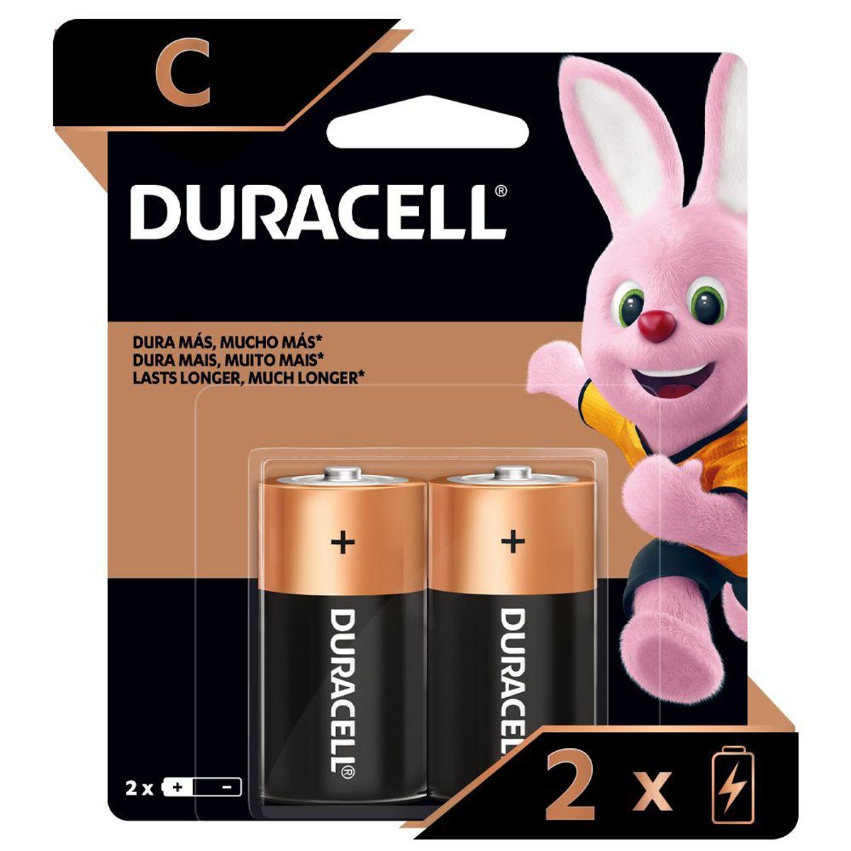 DURACELL - Pilas Alcalinas C X2Un