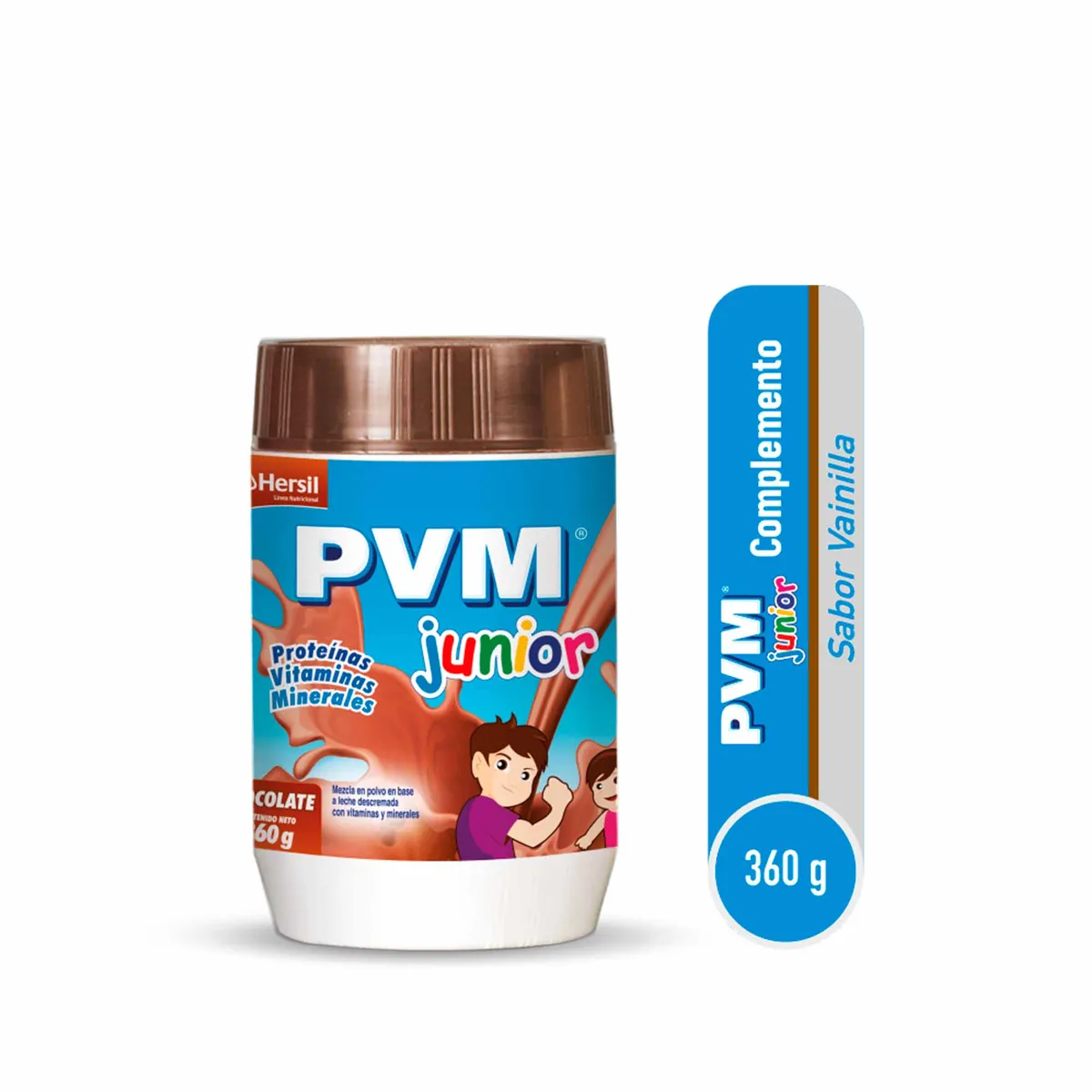 PVM - Complemento Alimenticio PVM Junior Chocolate Envase 360 g