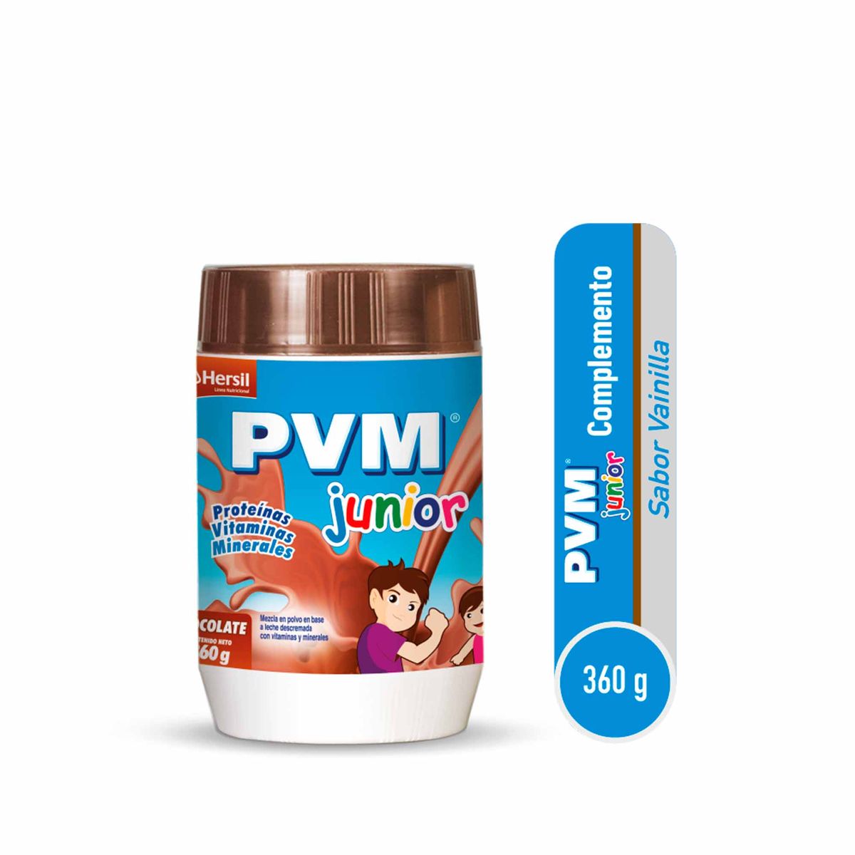 PVM - Complemento Alimenticio PVM Junior Chocolate Envase 360 g