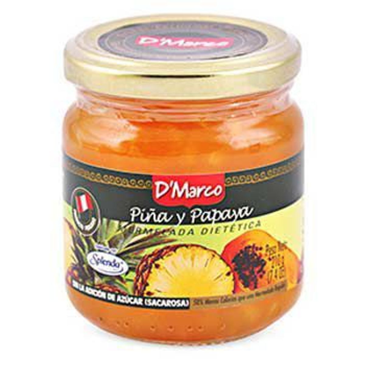 DMARCO - Mermelada Dietética de Piña y Papaya DMarco 210 g