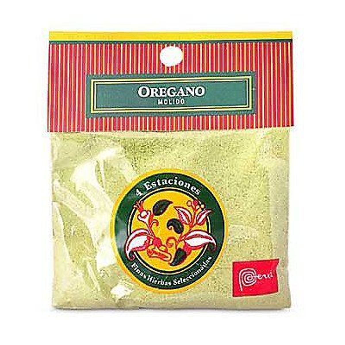 CUATRO ESTACIONES - Orégano Molido Cuatro Estaciones Bolsa 10 g