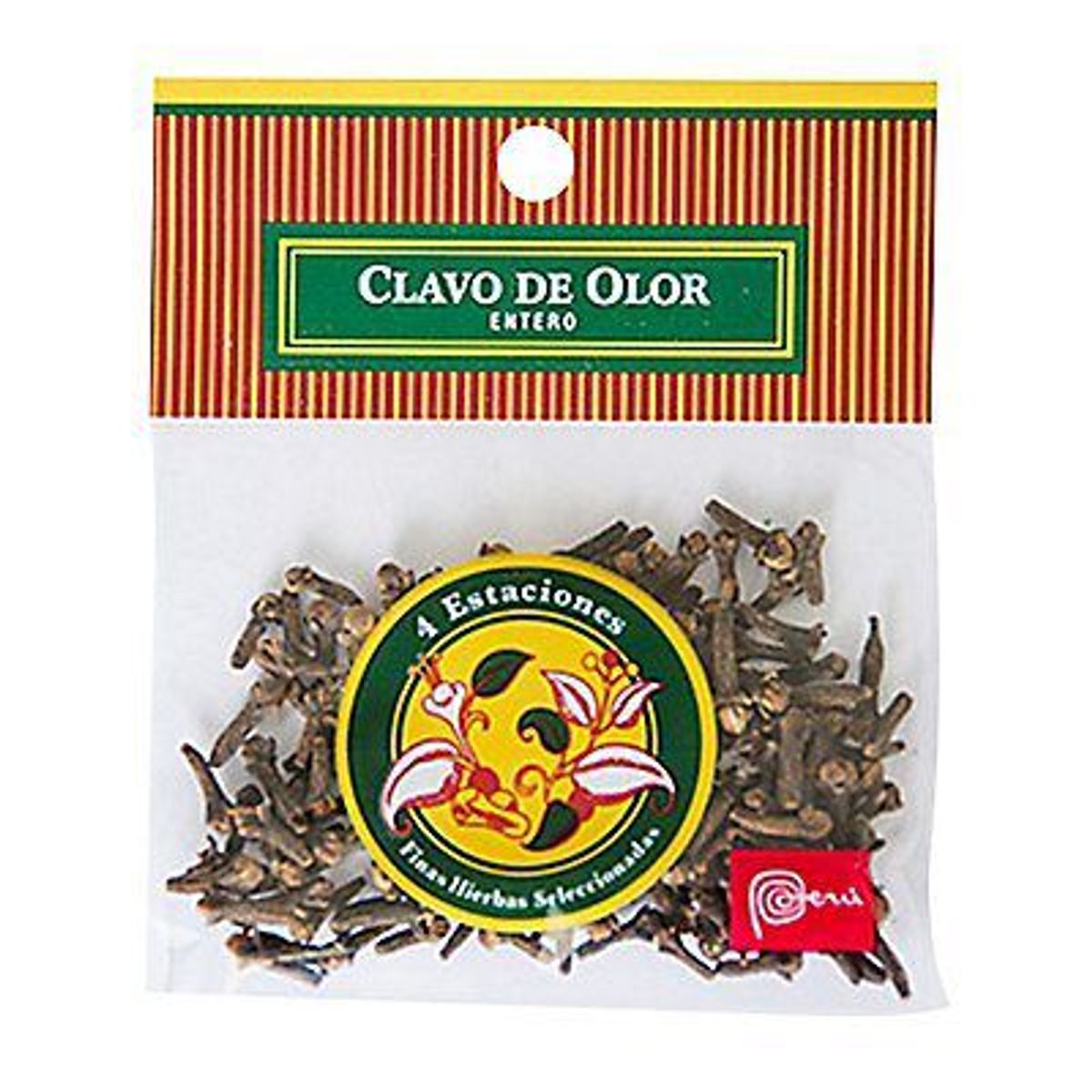 CUATRO ESTACIONES - Clavo de Olor Entero Cuatro Estaciones Bolsa 10 g